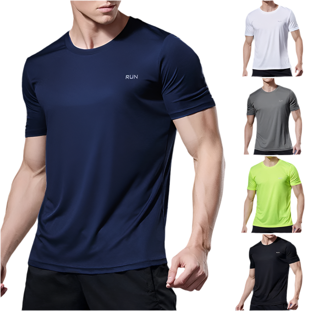 FlexRun Pro Training Tee - Quick Dry Sports Shirt