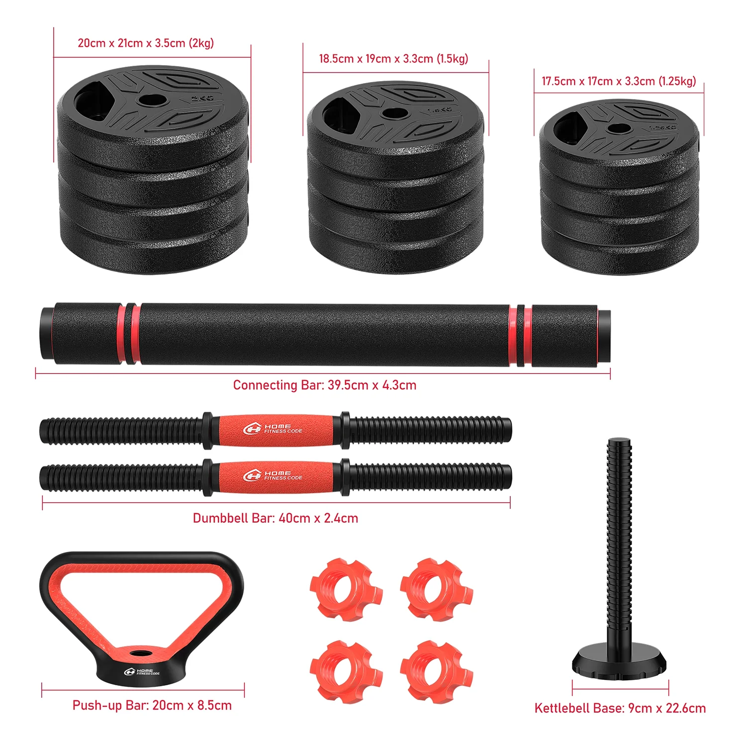 IronFlex 4-in-1 Adjustable Home Gym Set
