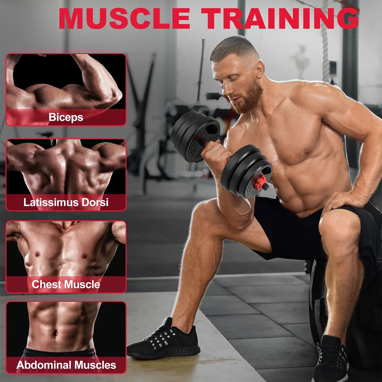 IronFlex 4-in-1 Adjustable Home Gym Set