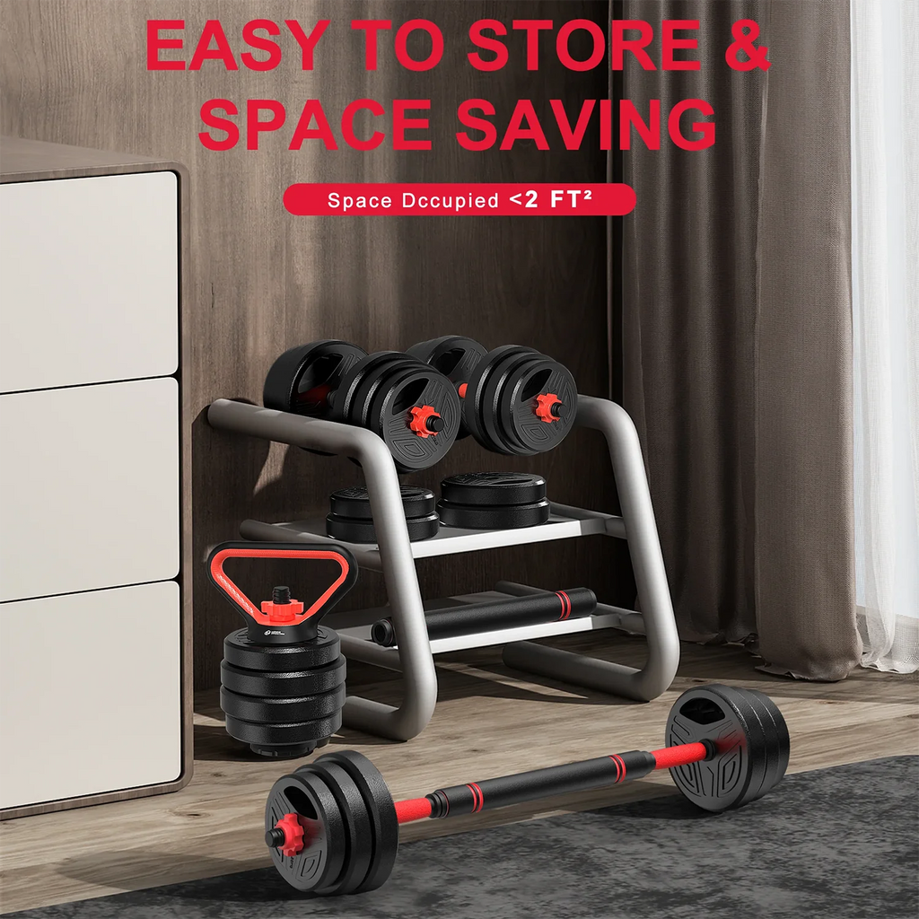 IronFlex 4-in-1 Adjustable Home Gym Set
