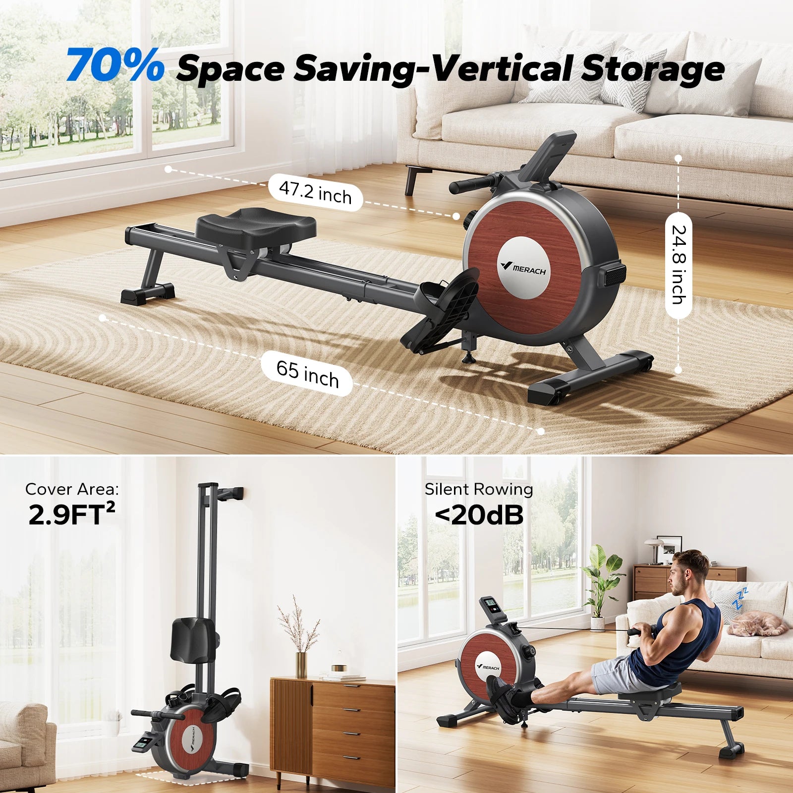Merach Rowing Machine