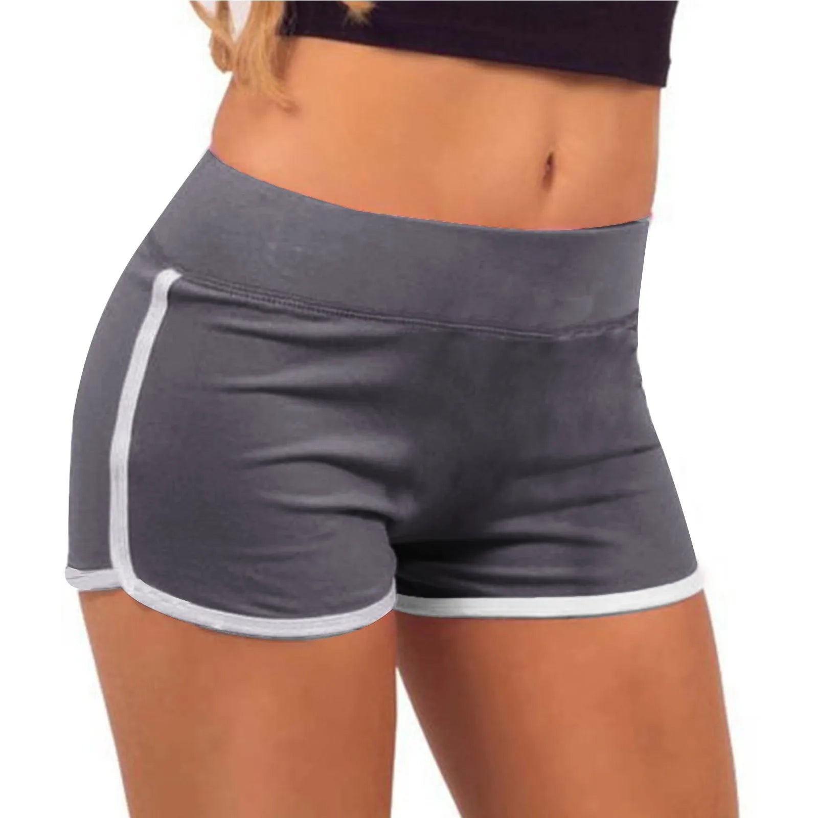 Women's Basic Slim Fitting Tight Shorts Solid Color Soft And Comforatble Boxer Underwear Home Shorts