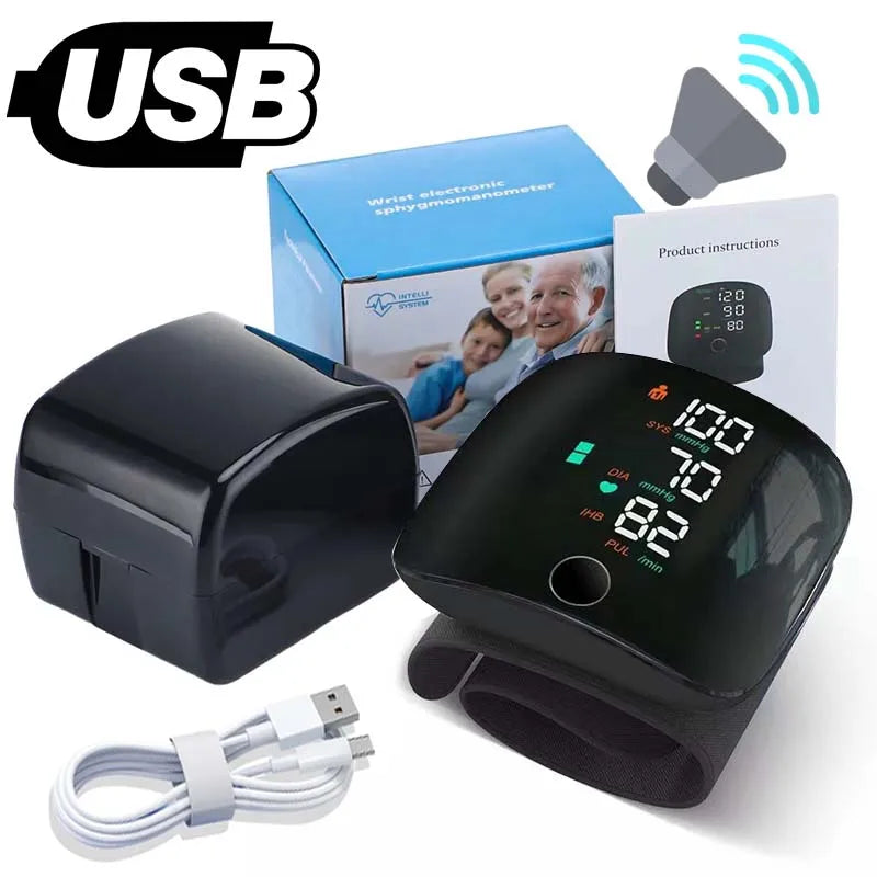 PulseCheck Pro – Smart Wrist Blood Pressure Monitor