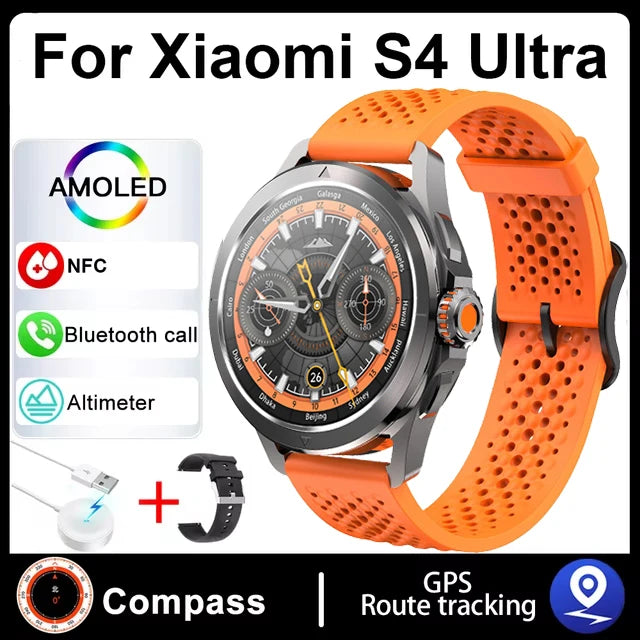 S4 Ultra For Xiaomi Smart Men Watch GPS
