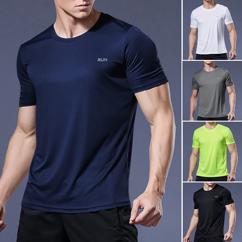 FlexRun Pro Training Tee - Quick Dry Sports Shirt