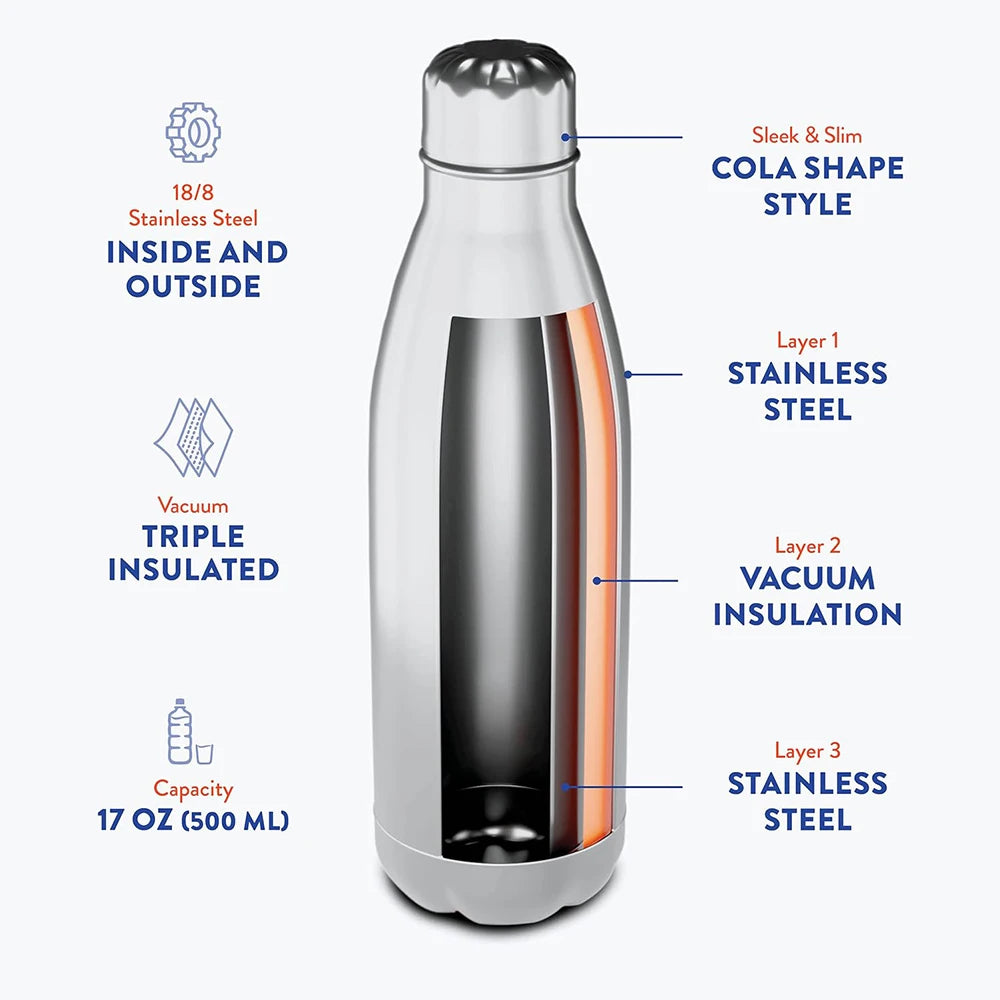 Two ArcticFlow Stainless Steel Bottle