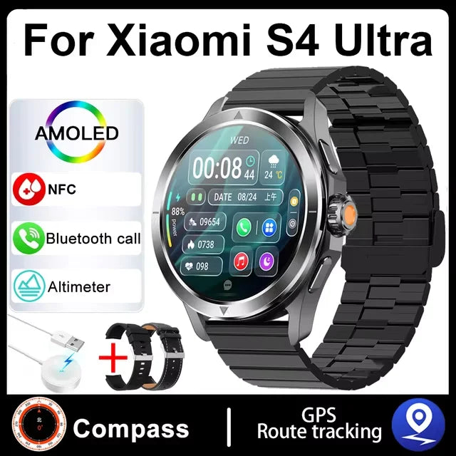 S4 Ultra For Xiaomi Smart Men Watch GPS