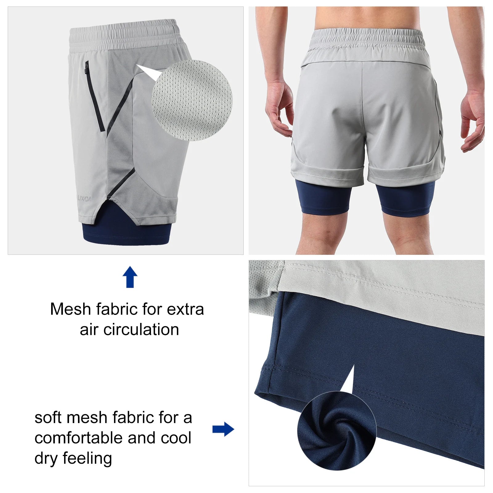 ProFlex Multi-Sport Performance Shorts
