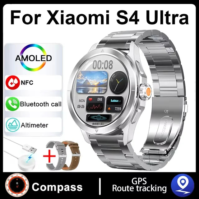 S4 Ultra For Xiaomi Smart Men Watch GPS