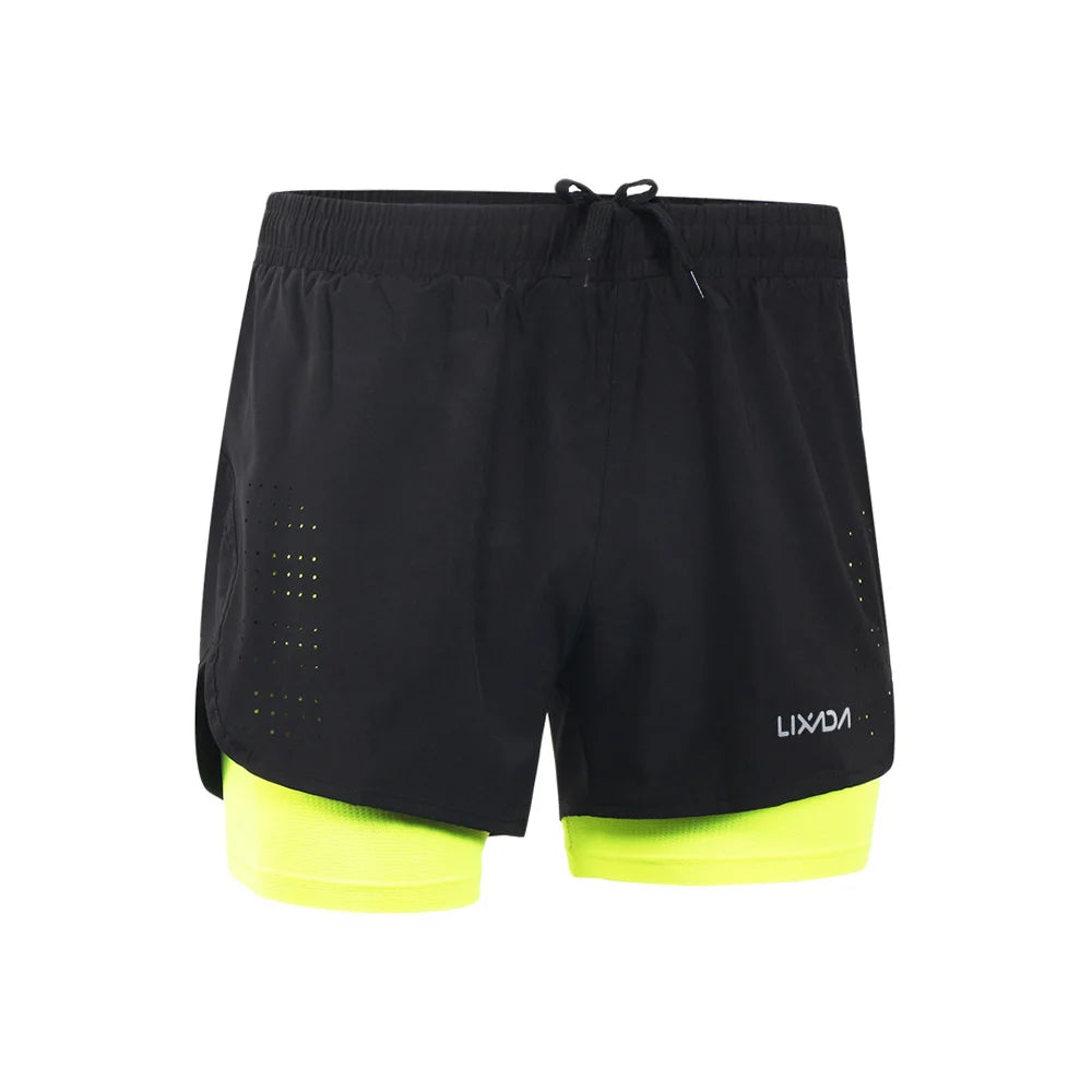 AeroFlex Dual-Layer Training Shorts