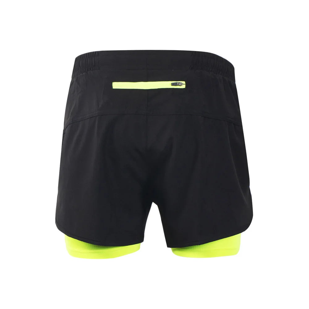 AeroFlex Dual-Layer Training Shorts