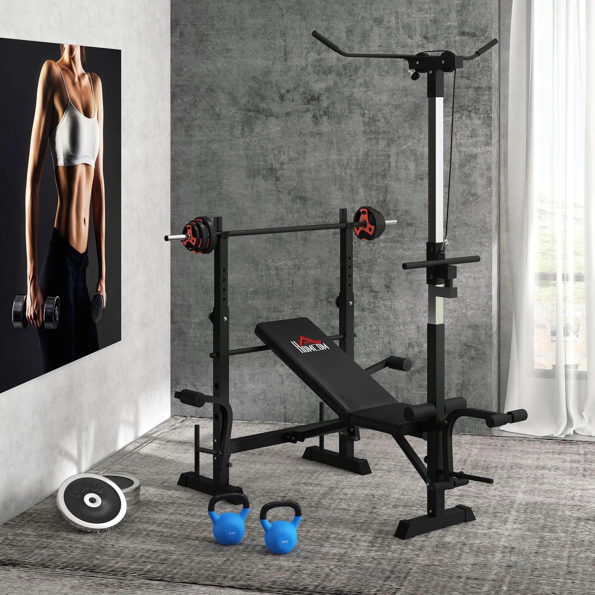 IronMaster Multi-Function Home Gym Bench