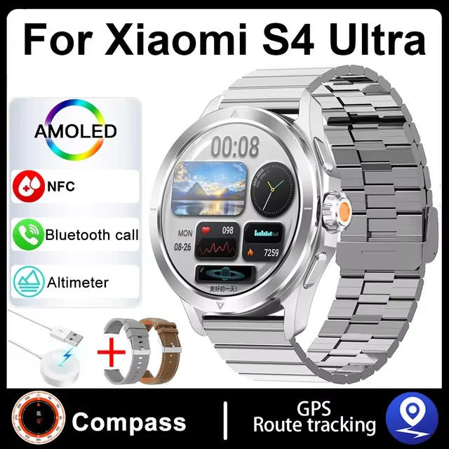 S4 Ultra For Xiaomi Smart Men Watch GPS