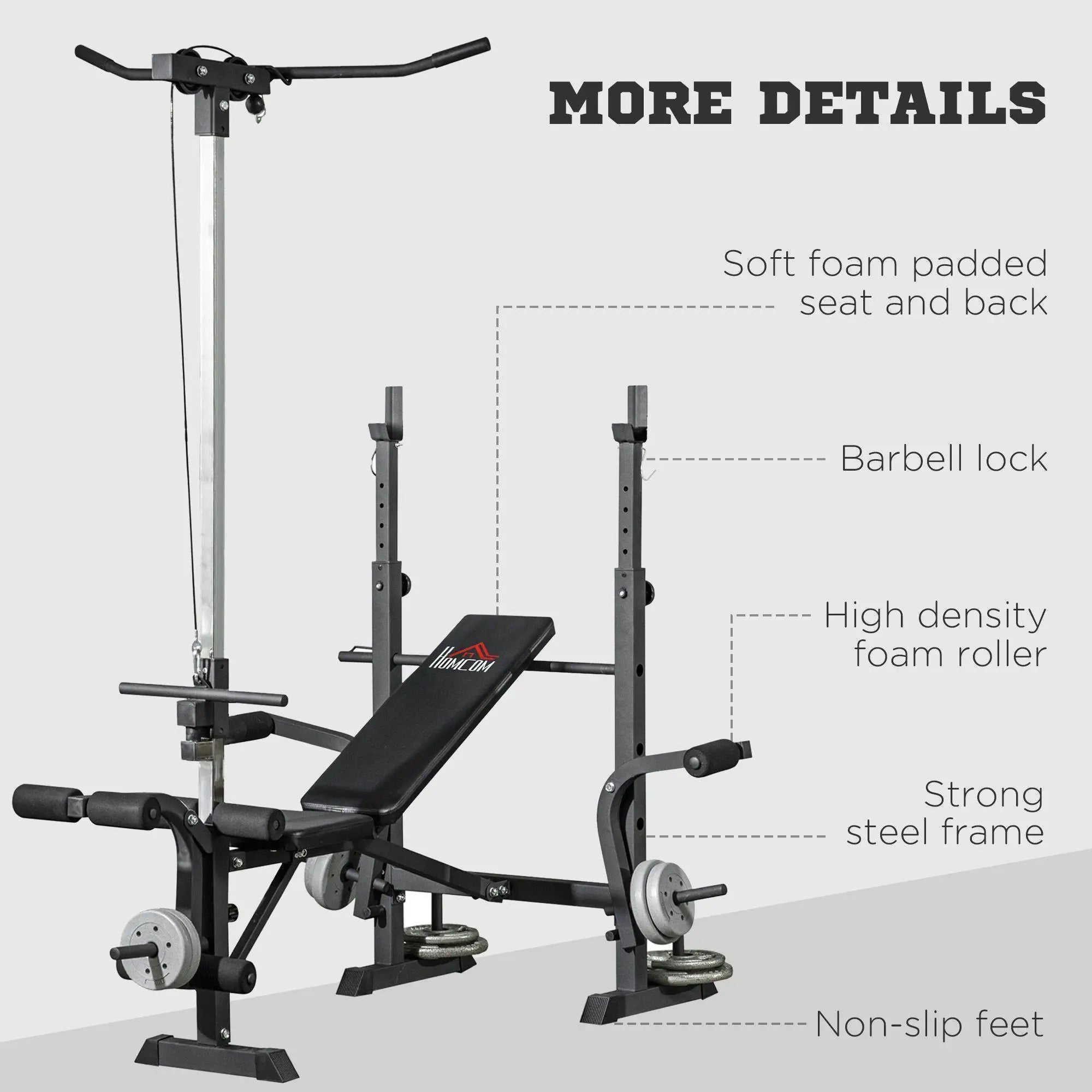 IronMaster Multi-Function Home Gym Bench