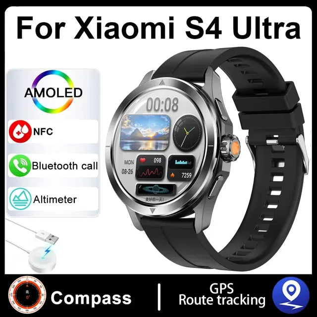 S4 Ultra For Xiaomi Smart Men Watch GPS
