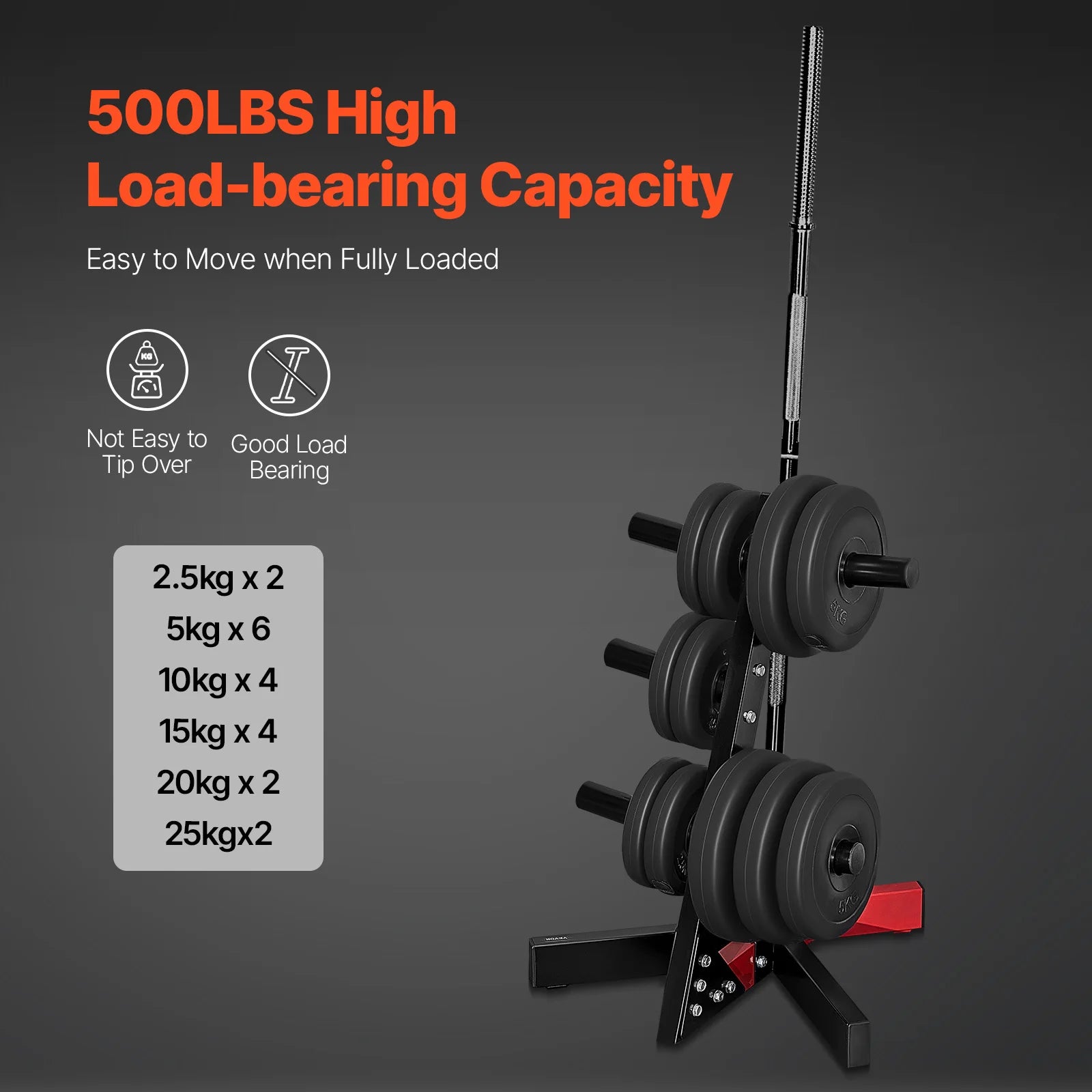 TitanRack 500 Weight Plate Storage Stand