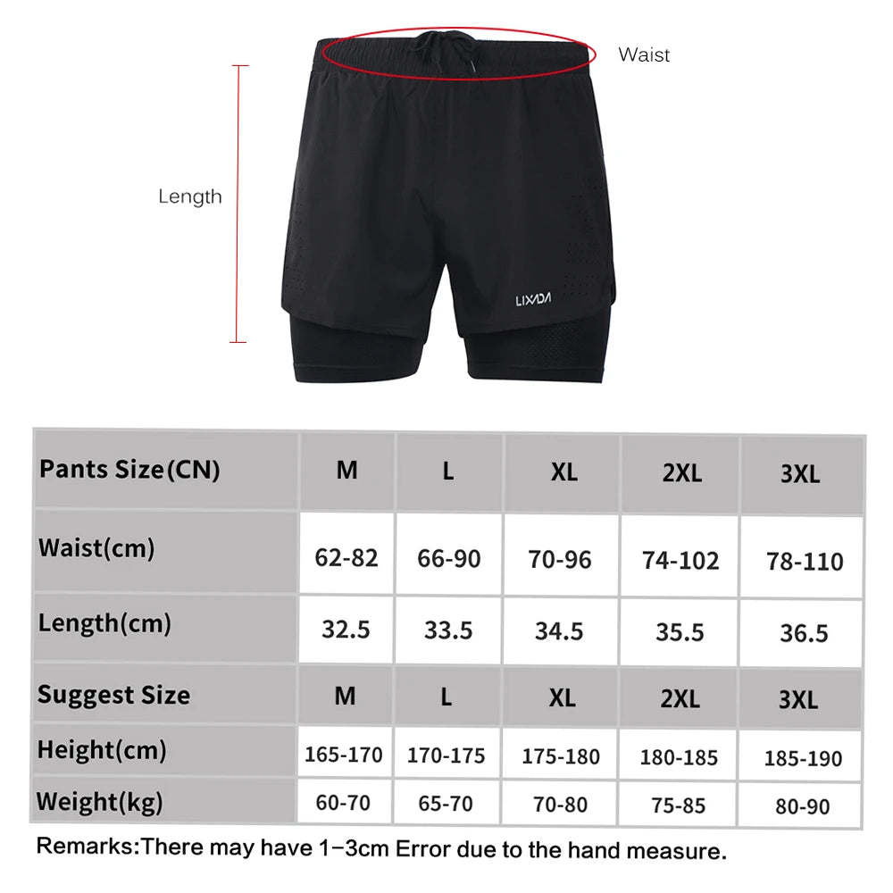 AeroFlex Dual-Layer Training Shorts