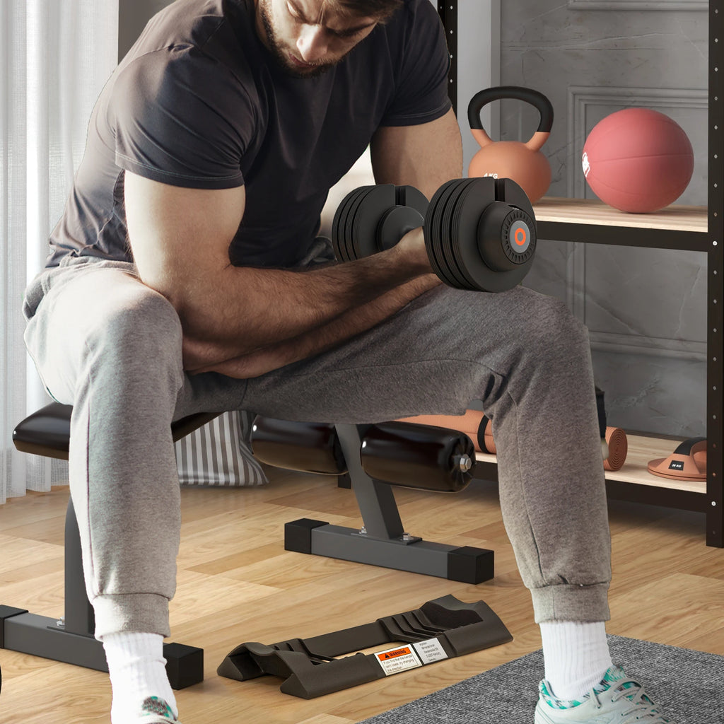 PowerGrip Adjustable Dumbbell 24KG