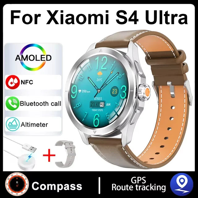 S4 Ultra For Xiaomi Smart Men Watch GPS
