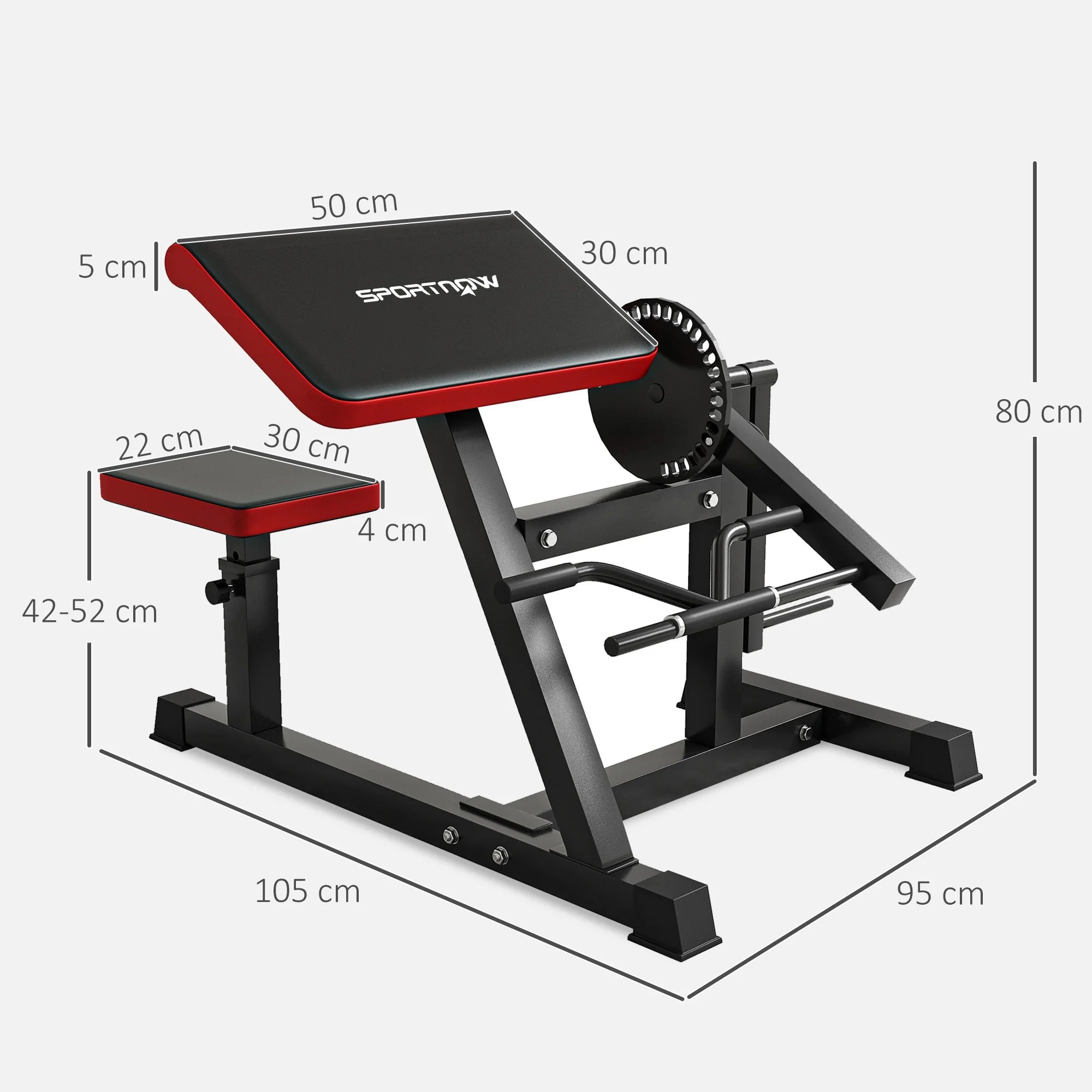 PowerArm Preacher Curl Bench
