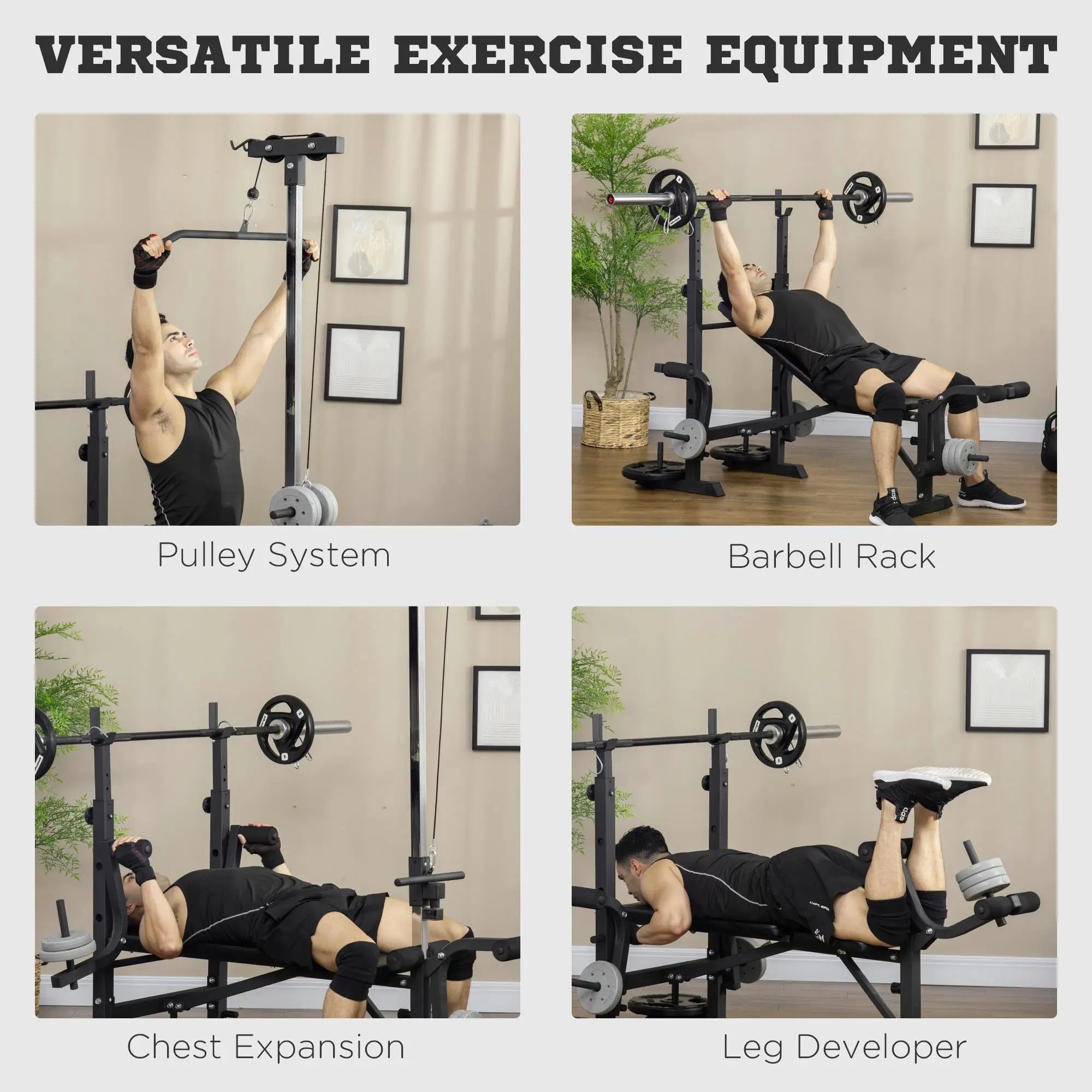 IronMaster Multi-Function Home Gym Bench